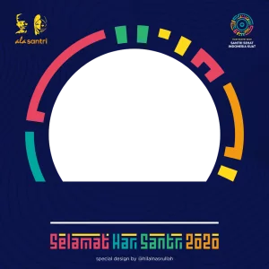9. ucapan hari santri nasional 2020 png