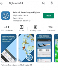 Download Aplikasi Flightradar24